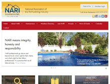 Tablet Screenshot of nari-ny.org